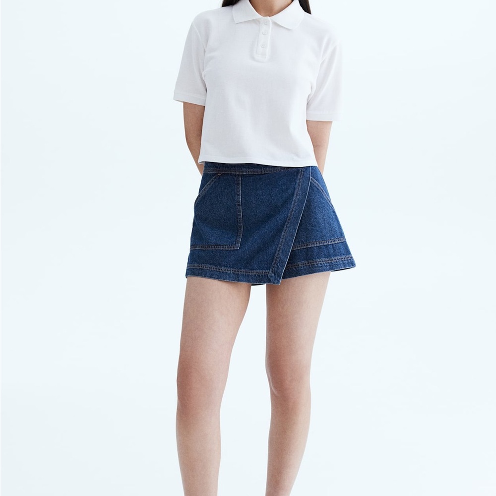 H&M Dark Blue Women's Skort
